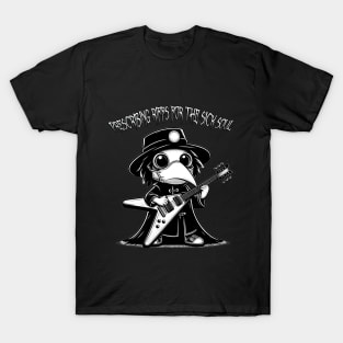 Chibi and Metalhead Plague Doctor T-Shirt